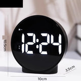 Yeknu  1PC Desktop LED Electronic Clock New Clock Desktop Alarm Clock Student Special Digital Display Smart