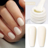 Yeknu  10ml Gold Glitter Gel Nail Polish Crystal Semi Permanent Soak Off UV Gel Varnish Nail Art Manicure Base Top Coat