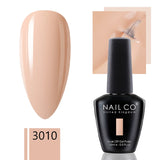 Yeknu  15ml Gel Nail Polish Semipermanente Varnishes Lacquer Esmalte Black White Color UV Lakiery Hybrydowe Vernis Gellak Polish