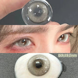 Yeknu  Glaze Series Contact Lenses for Eyes Color Beauty Pupils Natural Eye Lenses for Myopia 2pcs Brown Green Blue Makeup Lens