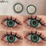 Yeknu  Color Contact Lenses for Eyes Korean Lens Natural Lenses Brown Lenses Blue Eye Contact Brown Big Eyes  Color Lens Eye