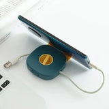 Yeknu  Cable Organizer Rotating Cable Winder Box Plastic Portable Wire Storage Case Phone Holder Mouse Wire Earphone Cord Storage