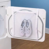 Yeknu  1 PC sports shoes drying bag, elastic band dryer door shoe net, sports shoes laundry bag, 40X40 cm