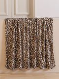 Yeknu  Fleece Throw Blanket for Couch Leopard Print Blanket for Adult Lightweight Cozy Soft Cheetah Blanket for Bed Sofa