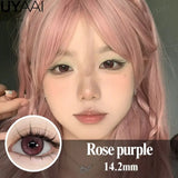 Yeknu  Contact Lenses Cosmetics Lenses Choco Jump Series Eye Color Lens Beauty Black contacts Woman Accesories Natual  Brown lens