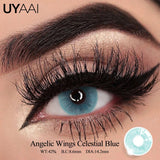 Yeknu  Colored Contact Lens Natural Pupils Black Lenses Beauty Green Contacts Makeup Blue Pupils Lenses Eye Contacts Natual Look