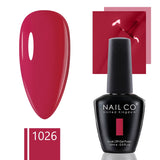 Yeknu  15ml Gel Nail Polish Semipermanente Varnishes Lacquer Esmalte Black White Color UV Lakiery Hybrydowe Vernis Gellak Polish