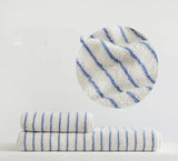 Yeknu  Retro Striped Pure Towels Soft Kindly-Skin Face Towel Bathroom Absorbent Face Adult Household Towels