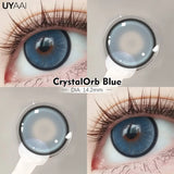 Yeknu  Fashion1 Pair  Color Contact Lenses High Quality Lenses Blue Myopia Lenses Makeup Gradient Lenses