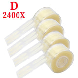 Yeknu Invisible Double Eyelid Sticker 2400PCS Lace Eye Lift Strips Self-adhesive Double Eyelid Tapes Clear Beige Eye Tapes Makeup Tool