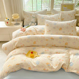 Yeknu Print Quilt Cover Girls Room Bedding Duvet Cover Skin-friendly Comforter Cover funda nordica (Pillowcase Need Order)