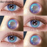 Yeknu  1 Pair Korean Lenses Colored Contact Lenses Y2K Lenses Cosplay Lenses Pink Lenses Green Lenses