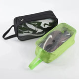 Yeknu  Multi-Purpose Transparent Shoe Storage Bag Dustproof Double Shoe Box Cover Zippered Travel Bag for Home Organization