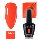 Yeknu  15ml Gel Nail Polish Semipermanente Varnishes Lacquer Esmalte Black White Color UV Lakiery Hybrydowe Vernis Gellak Polish