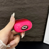 Yeknu  Candy colored black background flowing light headphone case protective cover with circular shock-absorbing protective cover