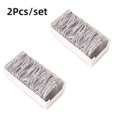 Yeknu  Cable Organizer Storage Box Set Durable Plastic Daily Office Supplies Sundries Charging Cord & Mobile Device Management Storage