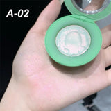 Yeknu  1pcs Planet Highlighter Powder Shiny Gradient High-gloss Powder Face Contour Brightening Long Lasting Highlight Glitter Makeup