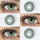 Yeknu  NEW Color Contact Lenses Beauty Brown Pupils Natural Black Contact Lenses Soft Colorful Makeup Eyes Gray Lenses Natural