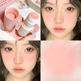 Yeknu  Cloud Soft Matte Blush Stick for a vibrant, brightening, natural bare makeup look, enhancing flawless skin tone