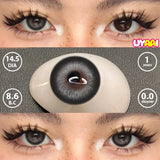 Yeknu  Color Contact Lens Black Lenses Natual look Brown Beauty Pupils Makeup Blue Contact Gray Eyes Women Cosmetic Fashion Lens