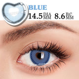 Yeknu  1 Pair Korean Lenses Colored Contact Lenses Y2K Lenses Cosplay Lenses Pink Lenses Green Lenses