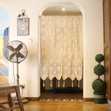 Yeknu  American Sle Cotton Tead Tassel Door Curtain Hook Needle Feng ui f Curtain Head ort Curtain No Punching Needed