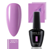 Yeknu  15ml Gel Nail Polish Semipermanente Varnishes Lacquer Esmalte Black White Color UV Lakiery Hybrydowe Vernis Gellak Polish
