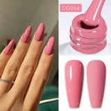 Yeknu  10ml Gold Glitter Gel Nail Polish Crystal Semi Permanent Soak Off UV Gel Varnish Nail Art Manicure Base Top Coat