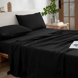 Yeknu  100% French Washed Pure Linen Sheets, Breathable and Durable Line King Size Sheets, Anti-Tear Line Bed Sheets, Machine Washable