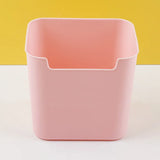 Yeknu  Desktop plastic pen holder, vanity vanity vanity, refrigerator side creative arrangement multi-functional storage box