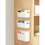 Yeknu  2-pack wardrobe clothing storage box wall-mounted for underwear, bras, socks wardrobe