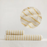 Yeknu  Color Matching Pure Cotton Towels Yarn-dyed Face Soft Towel Class Long-staple  Absorbent Bath Towel  Kids Towel