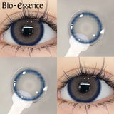 Yeknu  1 Pair Korean Lenses Colored Contact Lenses with Degree Myopia Lenses High Quality Lenses 25 Degree Intervals