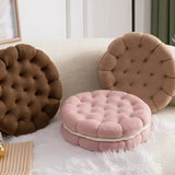 Yeknu Ins Sandwich Biscuit Sofa Cushion Soft Comfortable Thick Seat Cushion Living Room Bedroom Home Decor Throw Pillow Back Cushions