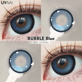 Yeknu  Fashion1 Pair  Color Contact Lenses High Quality Lenses Blue Myopia Lenses Makeup Gradient Lenses