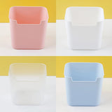 Yeknu  Desktop plastic pen holder, vanity vanity vanity, refrigerator side creative arrangement multi-functional storage box