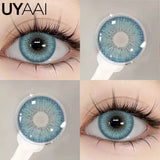 Yeknu  Cosplay Contact Lenses Cosmetic Colored Pupils Hallowen Contacts Beauty Women Makeup Blue Lens Eye Contact Cosplay Pupils