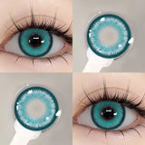 Yeknu  1 Pair Korean Lenses Popular Color Contact Lenses Fashion Y2K Lenses Korean Lenses Pink Lenses for Cosplay