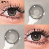 Yeknu  Color Contact Lenses Black Lens For Eye Cosmetic Woman accesories Blue Eyes Contact Makeup Beauty Colorcon Water Light