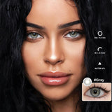 Yeknu  NEW Colored Contact Lenses Natual Pupils Gray Contacts Lenses Green Pupils Women Makeup Blue Pupils Cosmetic Black Lenses