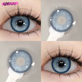 Yeknu  Cosplay Contact Lenses Cosmetic Colored Pupils Hallowen Contacts Beauty Women Makeup Blue Lens Eye Contact Cosplay Pupils