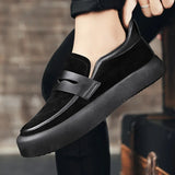 Yeknu  Men Casual Luxury Loafers Summer New Slip on Breathable Moccasins Fashion Breathable Male Driving Single Shoes