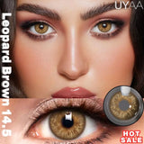 Yeknu  1Pair NEW Color Contact Lenses For Eyes Beauty Pupils Natural Pupils Brown Contact Lenses Soft Colorful Cosmetics Gray Len
