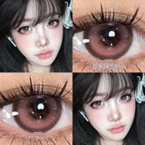 Yeknu  1 Pair Pink Series Contact Lenses for Eyes Beauty Pupils Makeup Eye Lenses for Myopia Natural Color Lenses Blue Lenses