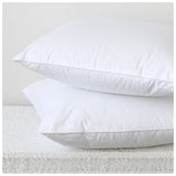 Yeknu  White Pure Cotton Pillow Core Durable Cotton Fabric Pillowcase High Resilience Non-deformable 45CM 50CM Square Pillow