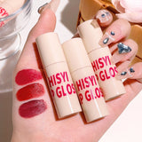 Yeknu  Matted surface lip glaze velvet matte easy to color, waterproof, not easy to fade, no stick to cup lip glaze