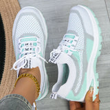 Yeknu  Cross-border spring and autumn new women's shoes sports flying woven mesh light mouth light casual comfortable