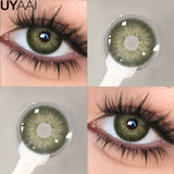 Yeknu  Contact lenses Makeup Color Contacts Lens Colorcon Water Light Cosmetics Blue Eyes Lens Beauty Green Pupils Fashion Eyes