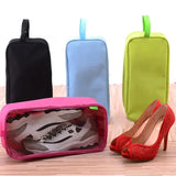 Yeknu  Multi-Purpose Transparent Shoe Storage Bag Dustproof Double Shoe Box Cover Zippered Travel Bag for Home Organization