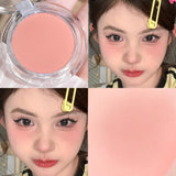 Yeknu  monochrome blush whitening matte cosmetics vitality girl nude makeup natural smudge monochrome blush plate
